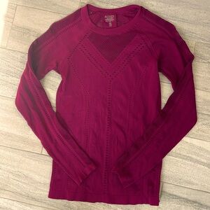 Athleta Oxygen Long Sleeve Top